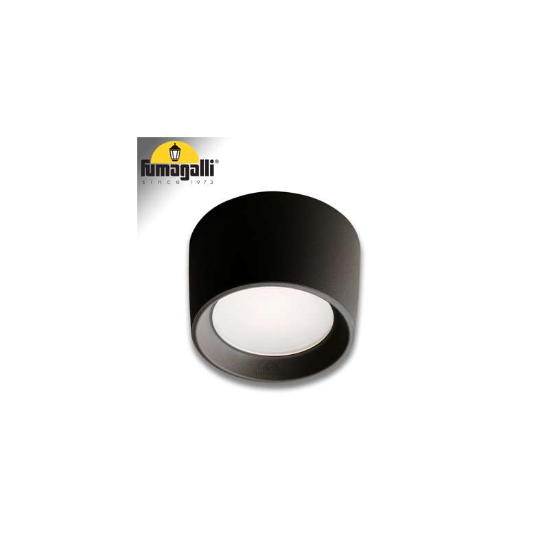 PUNTO LUCE DA PARETE A LED ROTONDO 10W CCT NERO