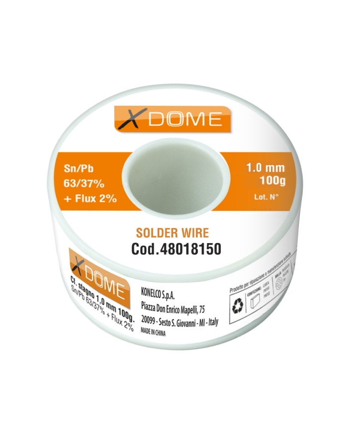 STAGNO 1 MM 60/40 CONF. 100GR