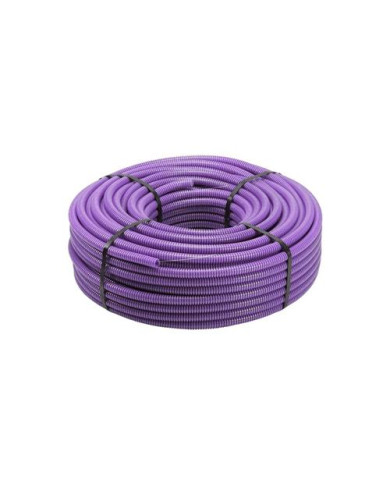 TUBO CORRUGATO DOPPIOSTRATO D32 VIOLA 25MT