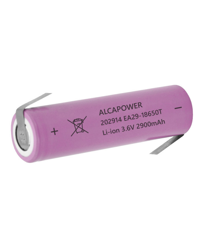 BATTERIA 18650 LITIO 3.6V 2900MAH A SALDARE
