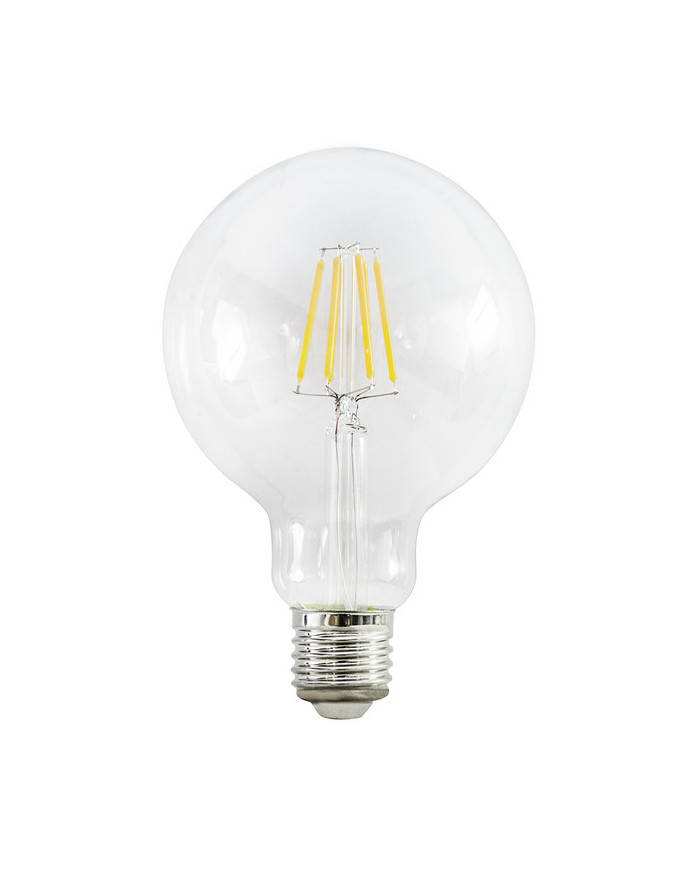LAMPADA A LED GOCCIA G95 E27 5W TRASPARENTE 3000K