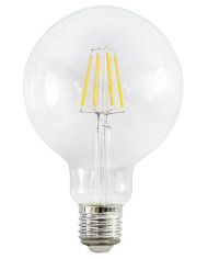 LAMPADA A LED GOCCIA G95 E27 5W TRASPARENTE 3000K