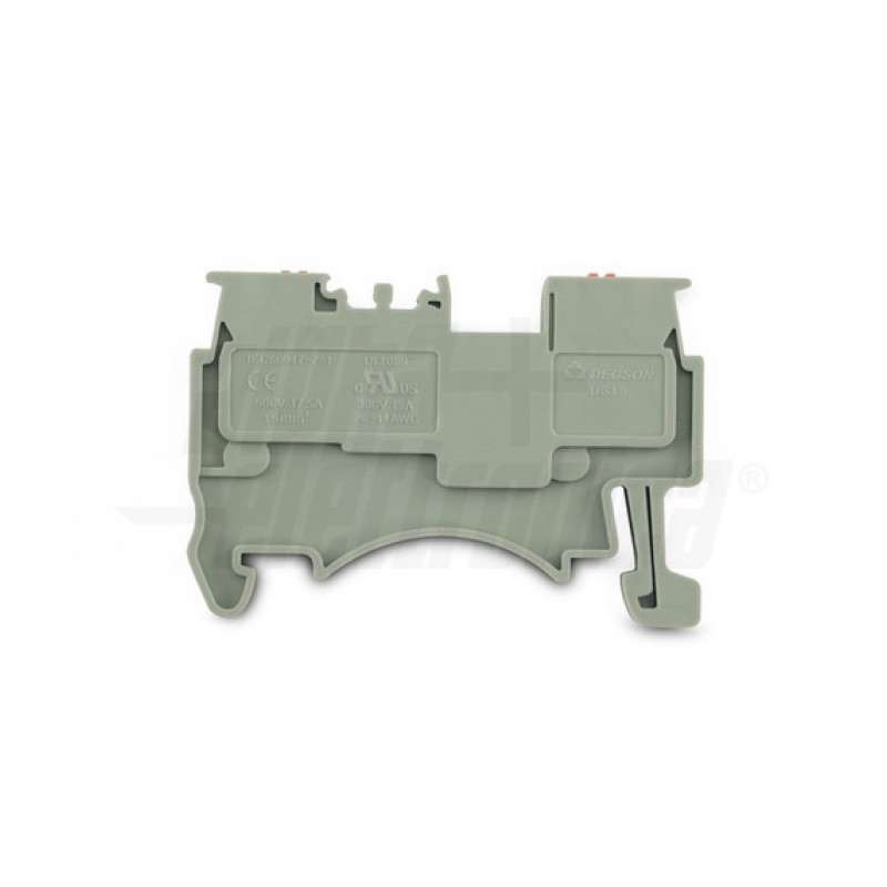 MORSETTO SERRAFILO DIN DS 1,5MM GRIGIO