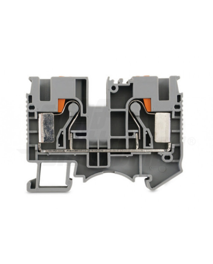 MORSETTO SERRAFILO DIN DS 16MM GRIGIO