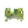 MORSETTO SERRAFILO DIN DS 4MM GIALLO-VERDE