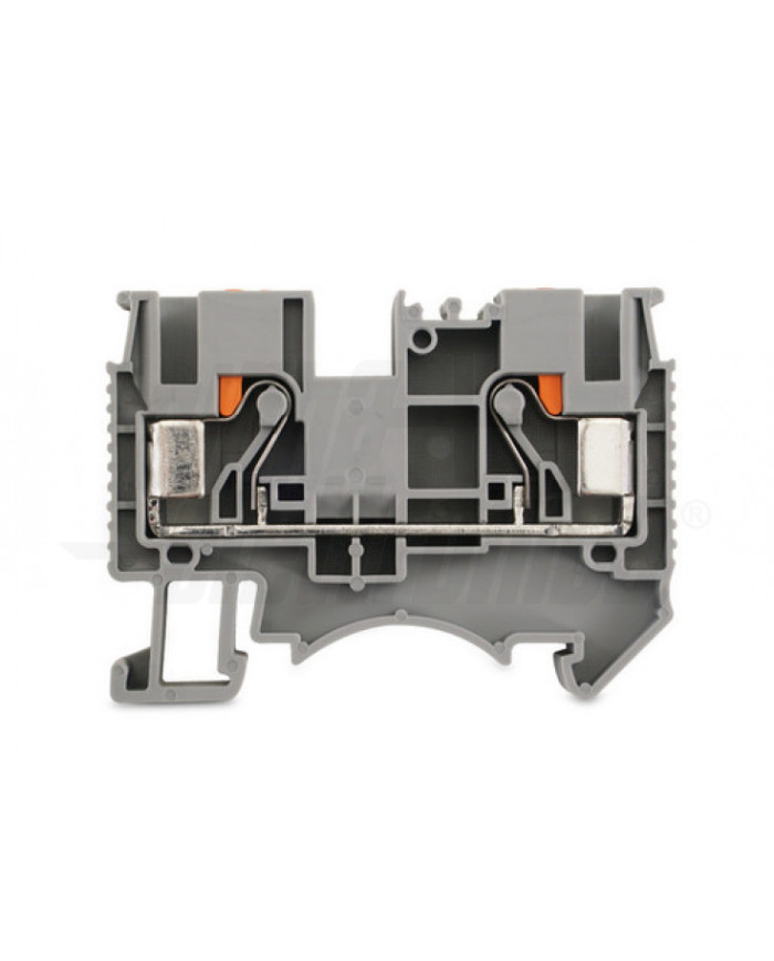 MORSETTO SERRAFILO DIN DS 10MM GRIGIO