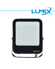 FARO LED NERO 100W 4000K LUCE NATURALE IP65