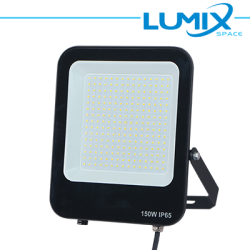 FARO LED NERO 150W 4000K LUCE NATURALE IP65