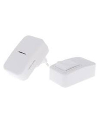 CAMPANELLO SENZA FILO CON PULSANTE E SUONERIA