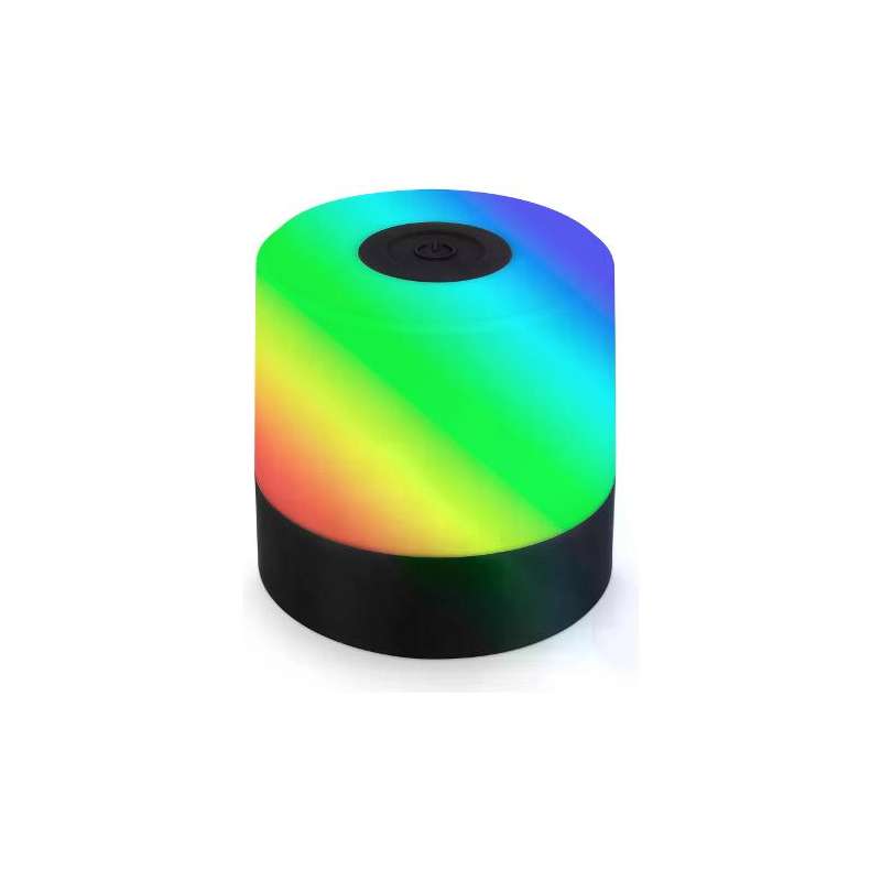 LAMPADA DA TAVOLO A BATTERIA 1,5W 100LM RGB NERO