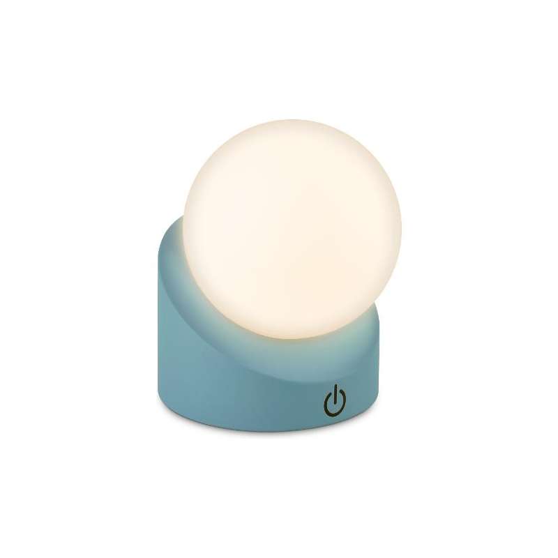 LAMPADA DA TAVOLO MINI GLOBO 2W WIRELESS IP54 BLU