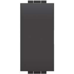 PULSANTE DOPPIO 10A 250VAC ANTRACITE LIVING LIGHT