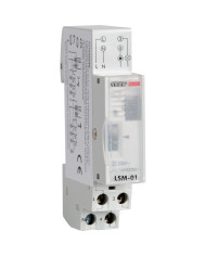 TEMPORIZZATORE LUCI SCALE BARRA DIN 1MOD.