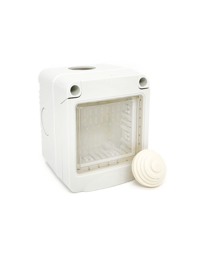 IDROBOX MATIX COMPATIBILE 2 POSTI IP55 BIANCO