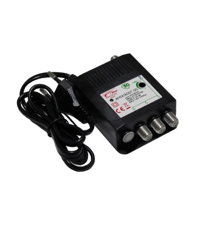 AMPLIFICATORE DA INTERNO UHF+VHF 20DB 3OUT