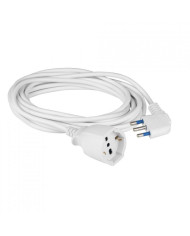 PROLUNGA ELETTRICA 3 MT. SPINA 16A A PIPA PR.SHUKO BIANCA