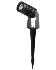 FARETTO LED DA GIARDINO 220V 6W IP67 CON PICCHETTO