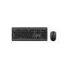 KIT WIRELESS TASTIERA + MOUSE ADJ LEXIS NERO