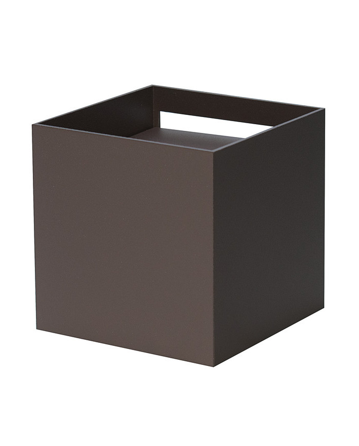 APPLIQUE A LED QUADRATO 12,5W IP65 220V MARRONE