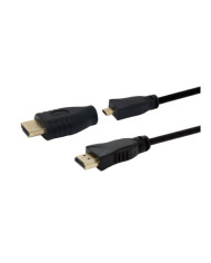 CAVO HDMI - MICRO HDMI 4K CON ADATTATORE 5MT