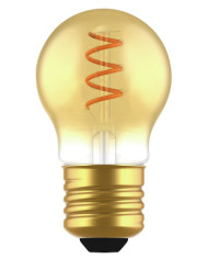 LAMPADA LED FILAMENTO G45 SERIE SOFT AMBRA E27 3W 2200K
