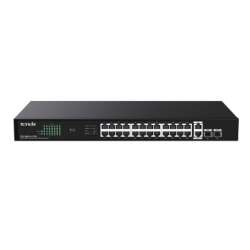 SWITCH DI RETE 28 PORTE 10/100/1000 250W TENDA