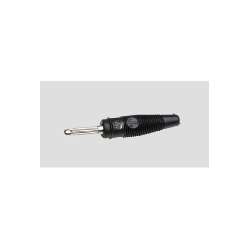 SPINA BANANA VOLANTE 4MM NERA IN GOMMA