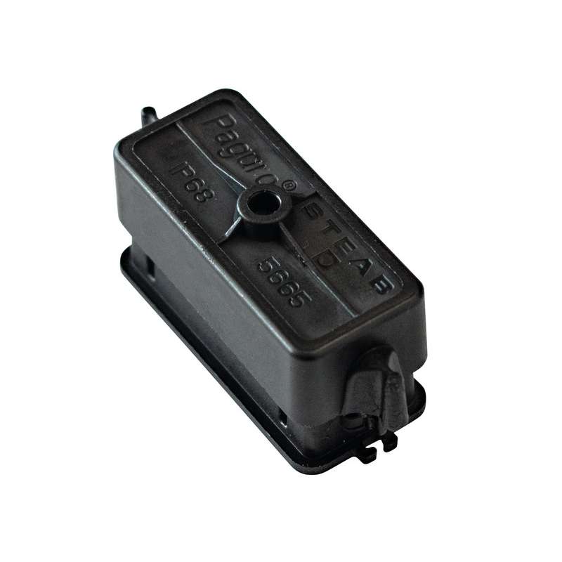 SCATOLA DI GIUNZIONE IP68 2 USCITE CON GEL