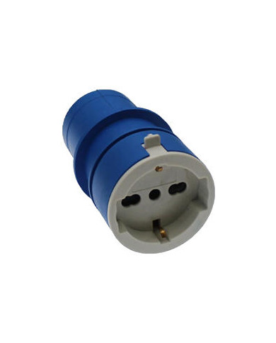 ADATTATORE PRESA SHUKO 2POLI+T 10/16A - SPINA CEE