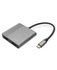 ADATTATORE SPINA TYPE-C A 2 PRESA HDMI UHD 4K 2IN1