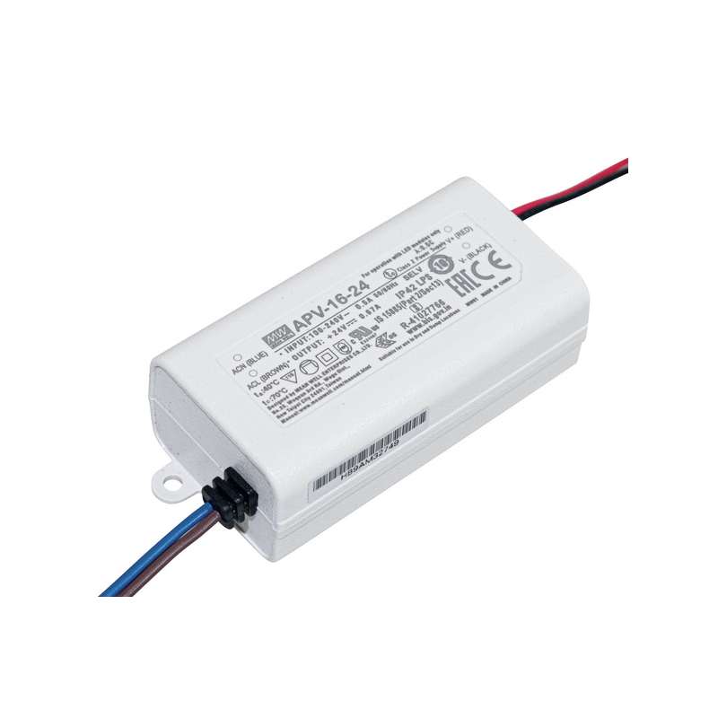 ALIMENTATORE CASE IP42 12V 0.67A 16W INPUT