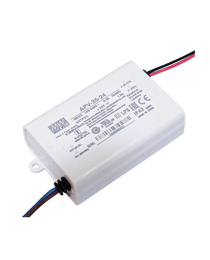 ALIMENTATORE CASE IP42 12V 1.5A 36W INPUT 90-264VA
