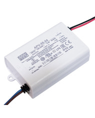 ALIMENTATORE CASE IP42 12V 1.5A 36W INPUT 90-264VA 90-264VAC, 84*57*29.5MM APV-35-24 MEAN WELL