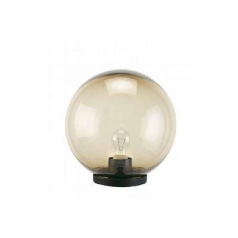 SFERA FUME DIAMETRO 200MM E27 CON BASE