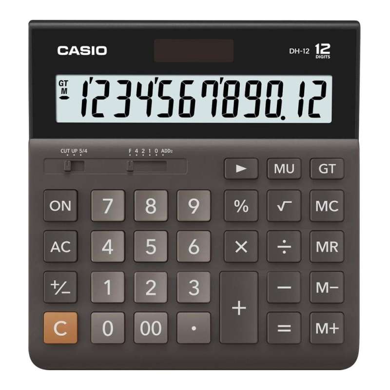 CALCOLATRICE DA BANCO 12 CIFRE NERO