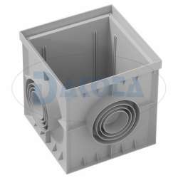 POZZETTO 55X55 IN POLIPROPILENE CON FONDO