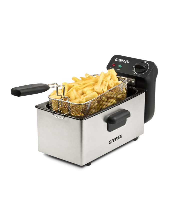 FRIGGITRICE A OLIO CON CESTELLO 3LT 2000W