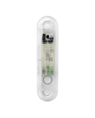 LAMPEGGIANTE LUMINOSO LED BIANCO DA ESTERNO 12/24V ACV/DC