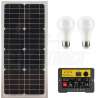 KIT PANNELLO SOLARE FOTOVOLTAICO 27W 12V