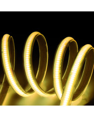 STRISCIA LED COB 220V 14W/M IP65 LUCE NATURALE 4000K  PREZZO AL MT.