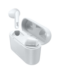 AURICOLARE BLUETOOTH WIRELESS CON MICROFONO IPX4 E CUSTODIA PER RICARICA BIANCO JVC