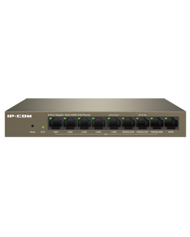 SWITCH DI RETE 9 PORTE 10/100MBPS 8P POE 48V 110W