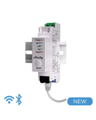 CONTATORE ENERGIA  INTEL. DIN + 2 PINZE 50A SHELLY