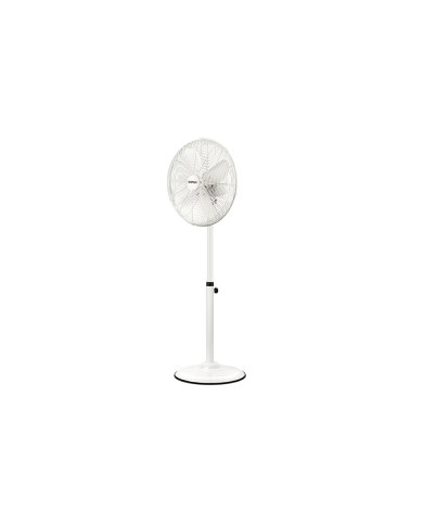 VENTILATORE A PIANTANA IN METALLO DIAM.40CM BIANCO