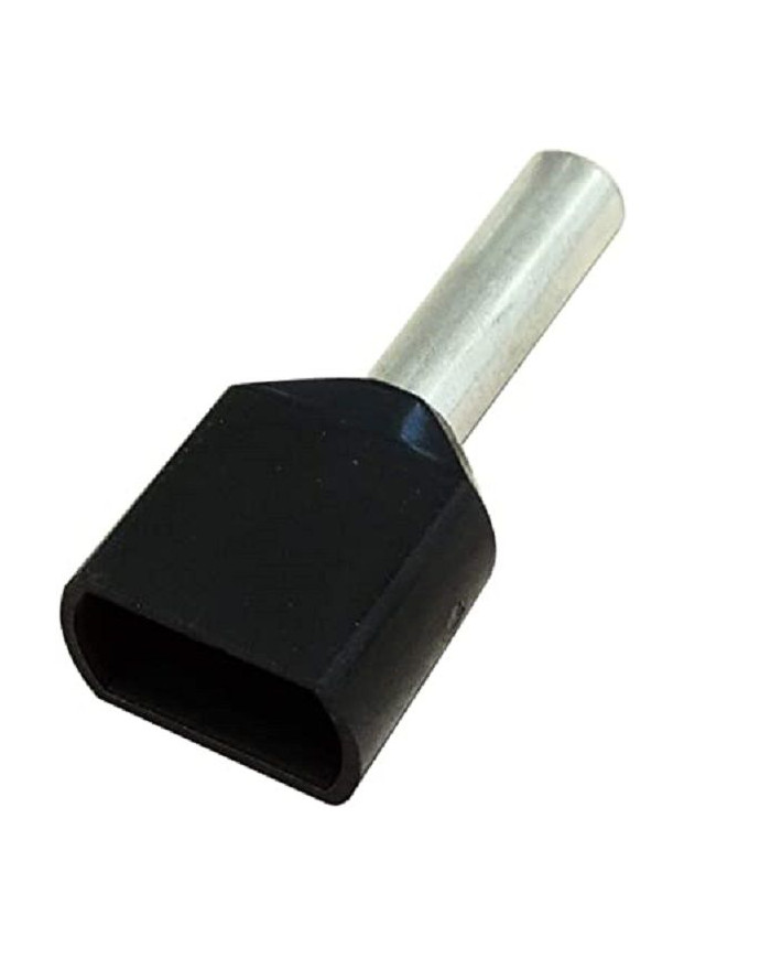 PUNTALINO DOPPO SEZ. 1,5MM NERO 500PZ.