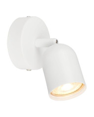 FARETTO DA PARETE CON GU10 ORIENTABILE BIANCO