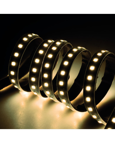 STRISCIA LED 24V 13W/M IP65 LUCE CALDA 3000K