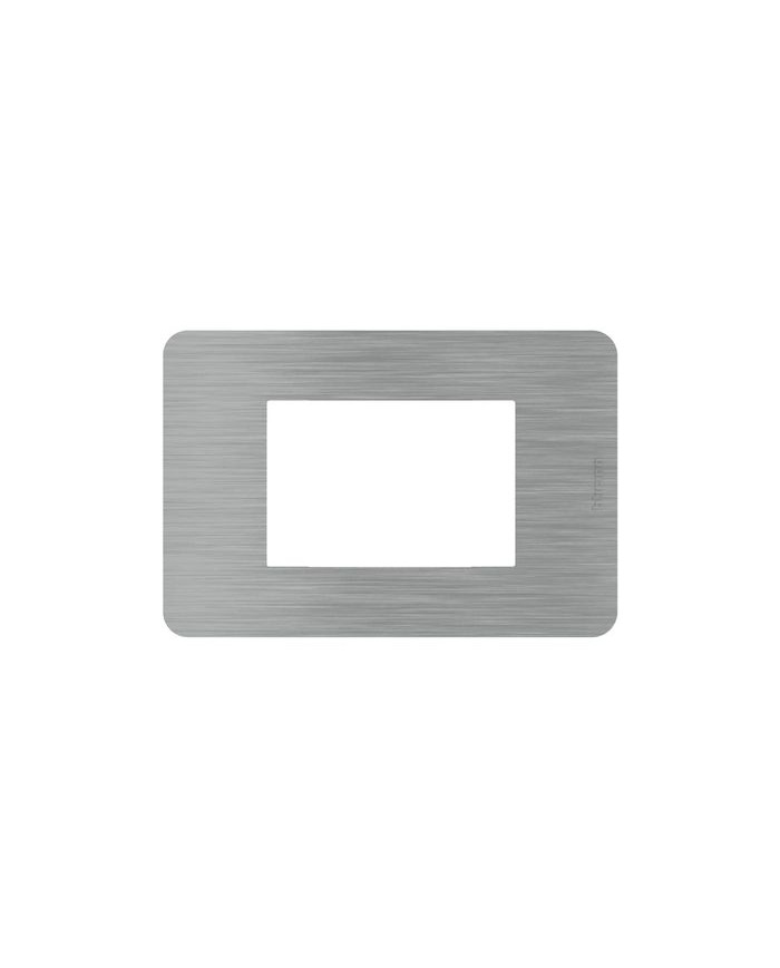 PLACCA MATIX GO 4 MODULI STEEL