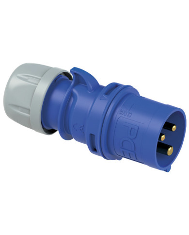 SPINA ELETTRICA VOLANTE INDUSTRIALE IP44 16A 3P