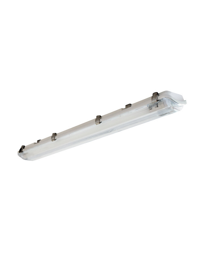PLAFONIERA PER NEON A LED SLIM 2X60CM IP65